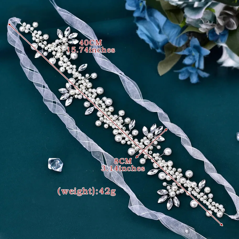 Rhinestone Bridal Headband: Elegant Wedding Hair Accessory