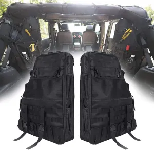 Roll Bar Storage Bag Cargo Cage for 1997-2020 Jeep Wrangler JK TJ LJ & Unlimited JL 4-Door