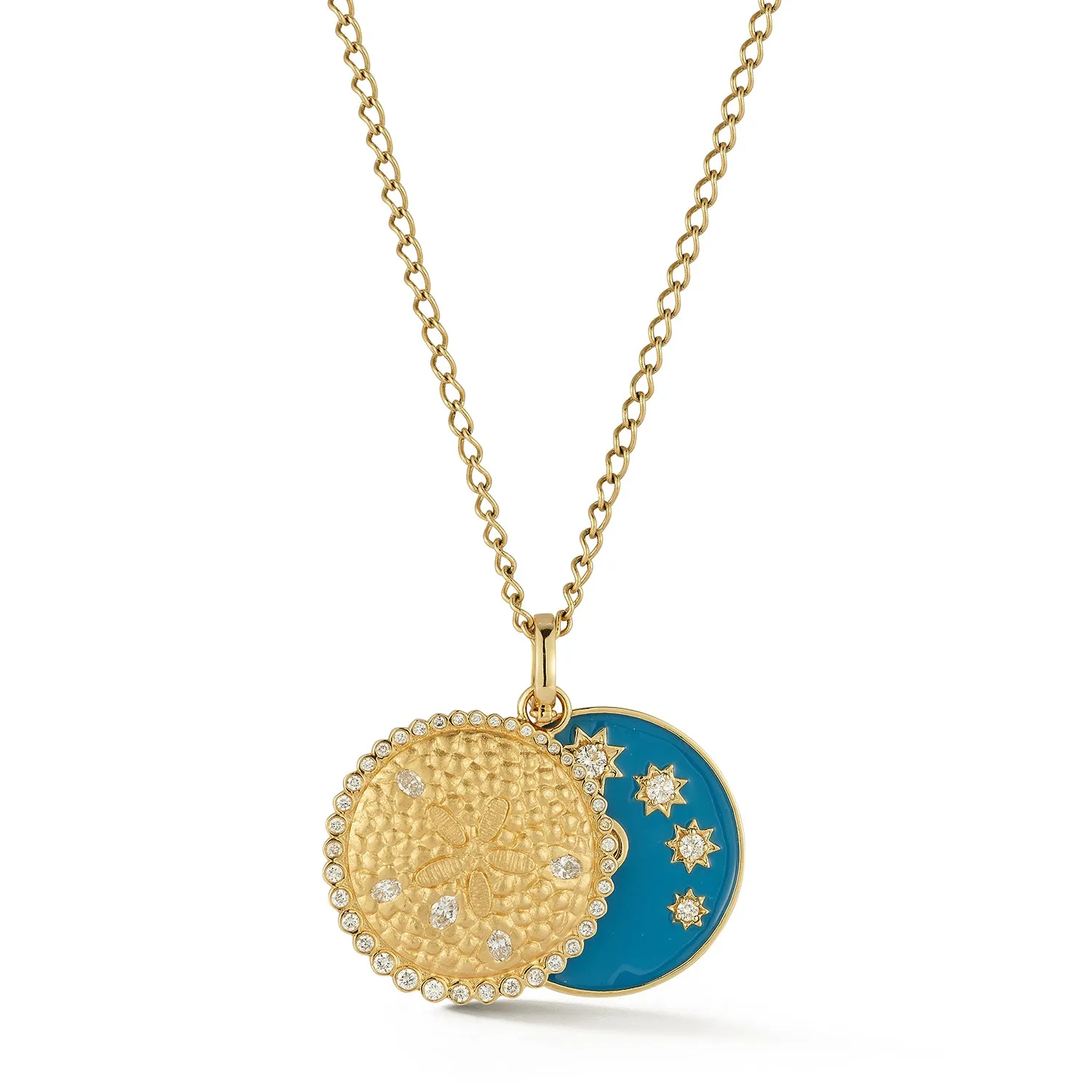 Sand Dollar Locket Necklace