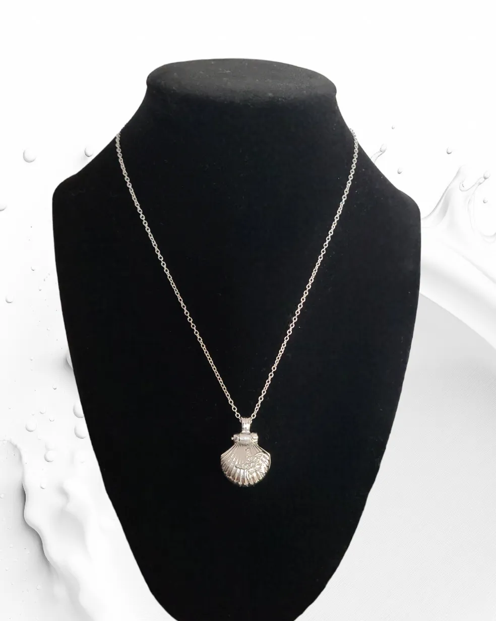 Shell Locket Necklace