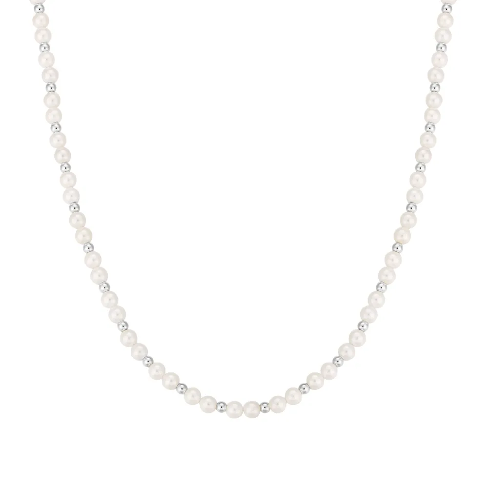 Silver Pearl Chain (6MM)