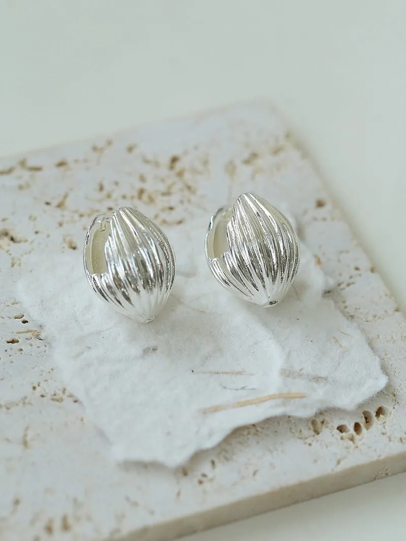 Textured Seed Earrings