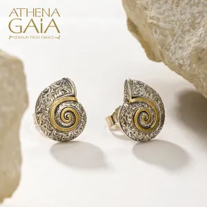 Thalassa Sea Snail Post Earrings