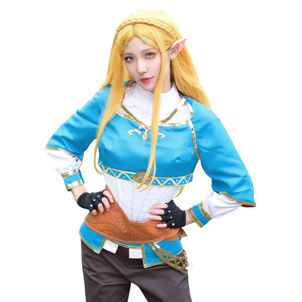 The Legend of Zelda Zelda Cosplay Costume Halloween Carnival Party Disguise Suit