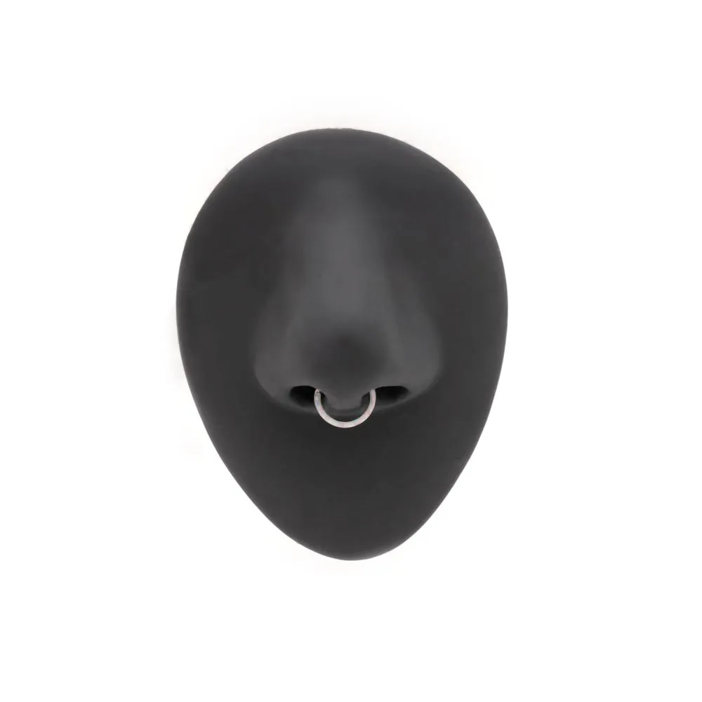 Tilum 16g Semicircle Opal Titanium Clicker - Price Per 1