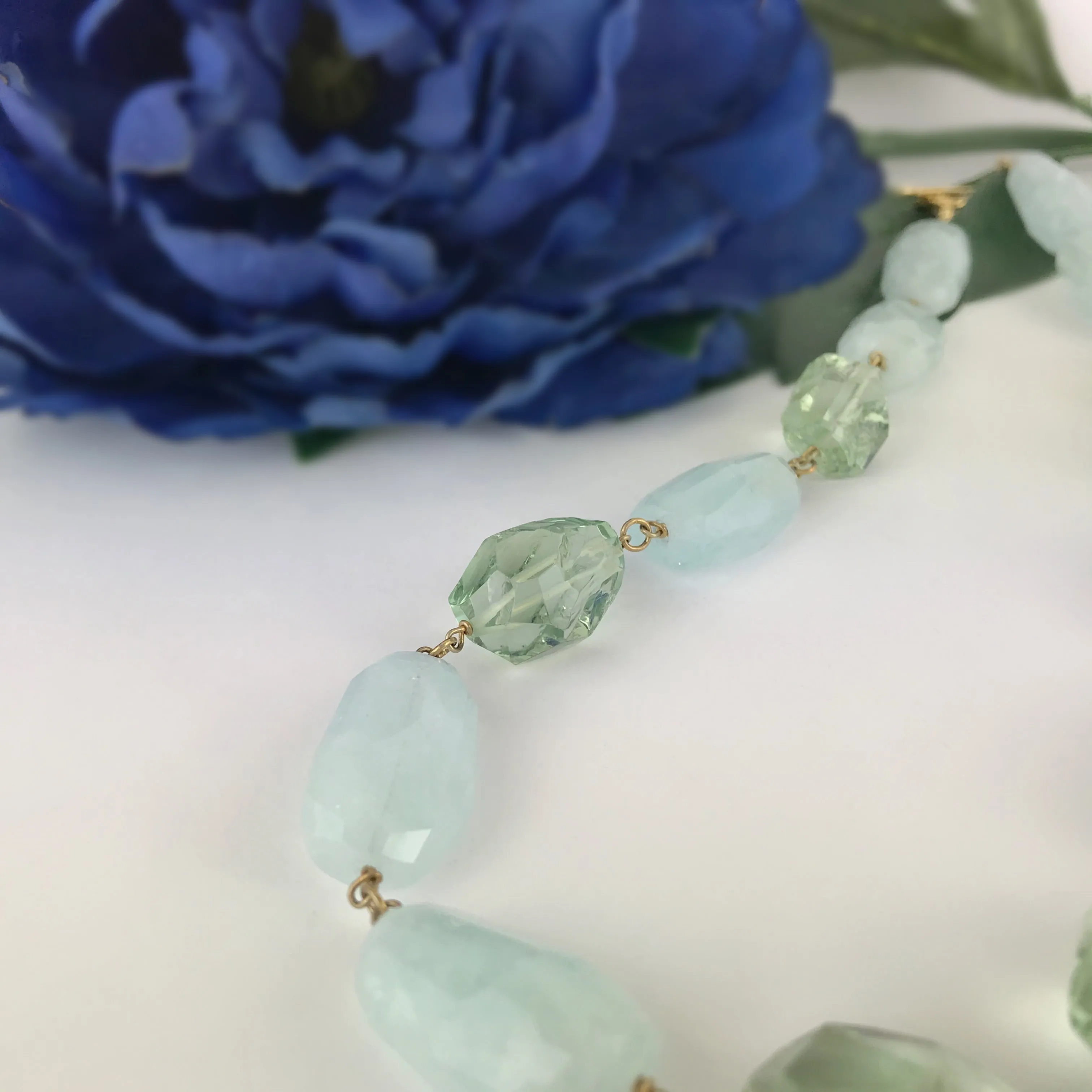 Tranquil Blue Necklace - VNKL241